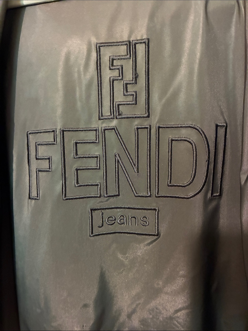 Fendi Brown FF Logo Hooded Windbreaker Jacket - Picture 3 of 16